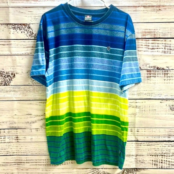 South Pole Shirt Mens XXL  Short Sleeve Multicolor Small‎ Logo Multicolor - Picture 1 of 5